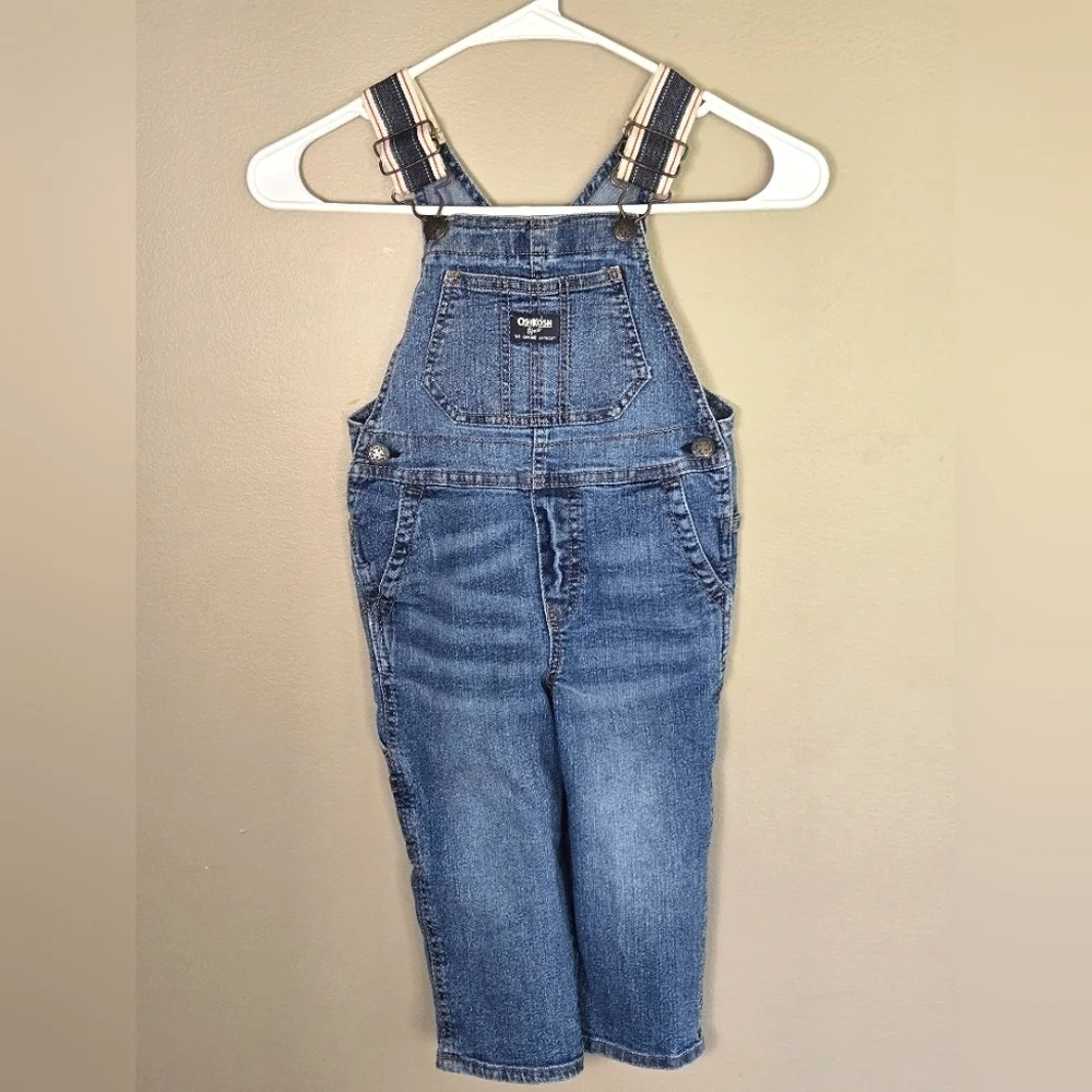 Kid's‎ Toddler Oshkosh B'Gosh Vestbak Carpenter Overalls, Size 2T